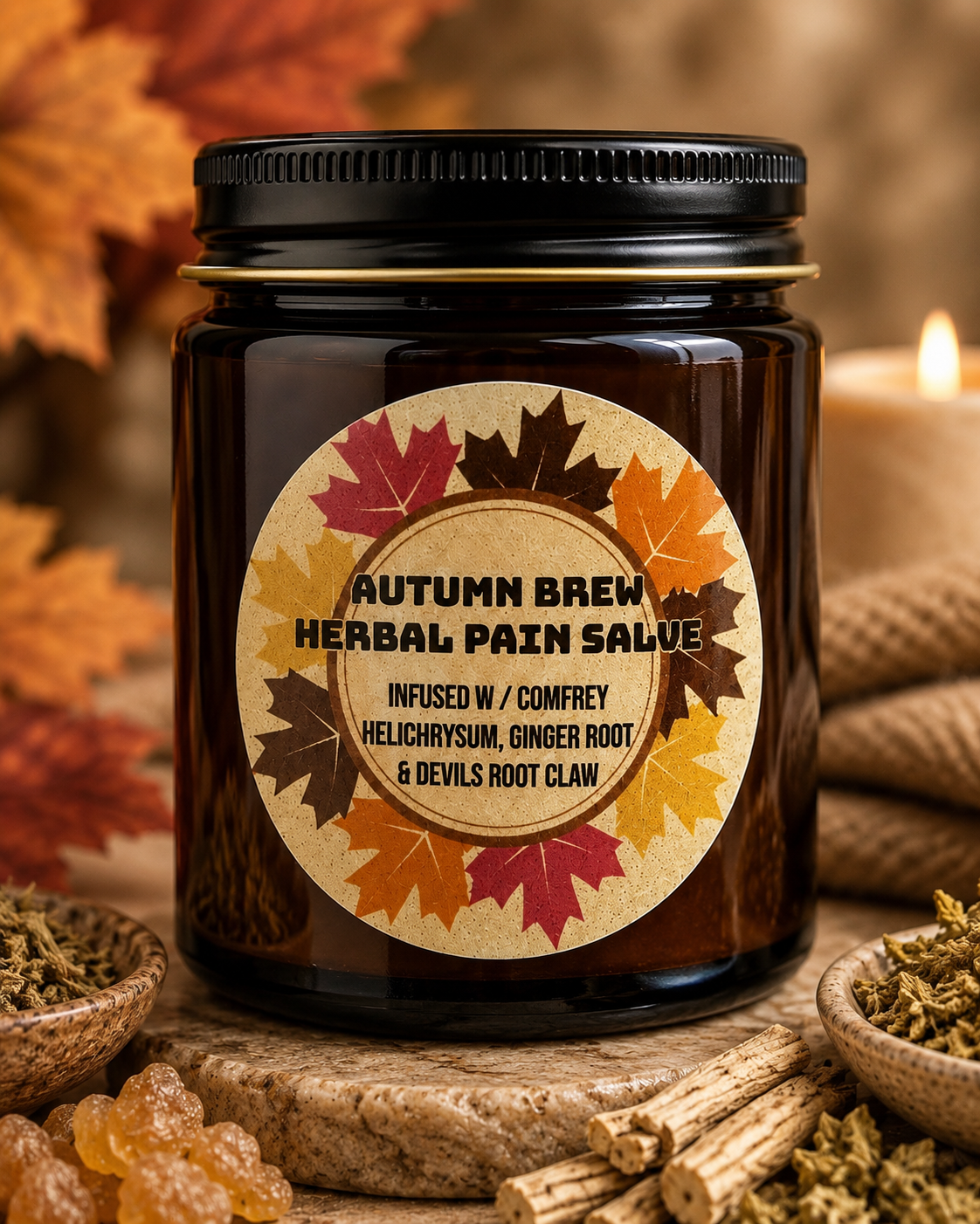 Autumn Brew Herbal Pain Salve